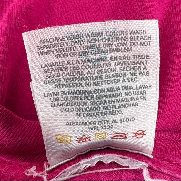 XL VINTAGE FUCHSIA PINK WESTERN BOOT SCOOTIN BABE 80s TEE TSHIRT COTTON - Picture 6 of 6